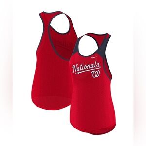 Washington Nationals Nike Red
Wordmark Legend Tank‎ Top-Size Small